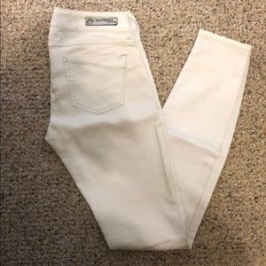 Express white denim